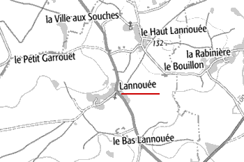 Chapelle de Lannouée en Yvignac