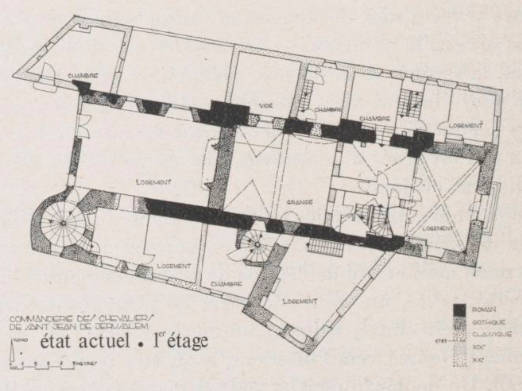 Etat actuel - l'étage